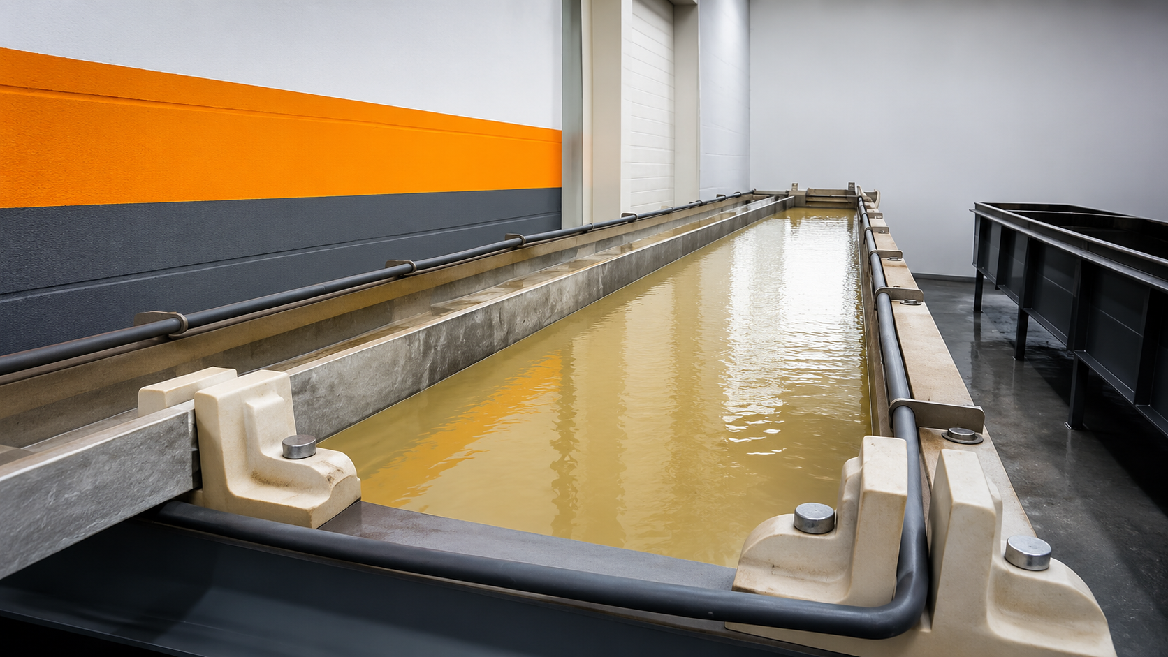 Chemical rust removal tank