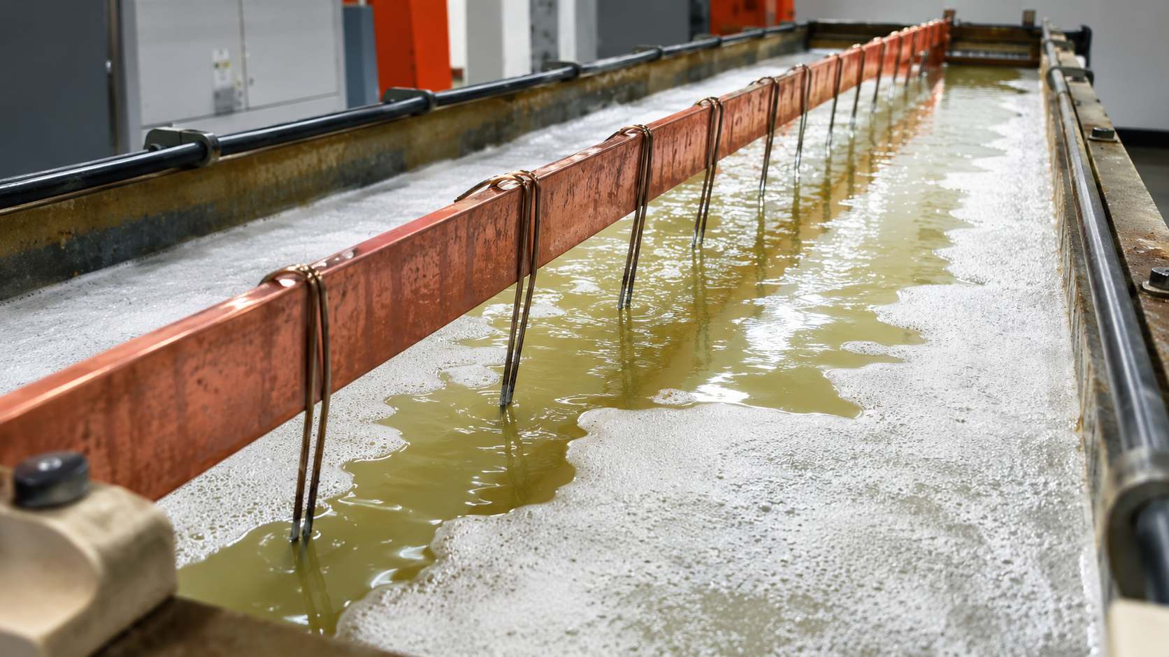 Industrial plating bath